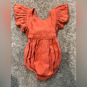 Kate Quinn Rust Romper